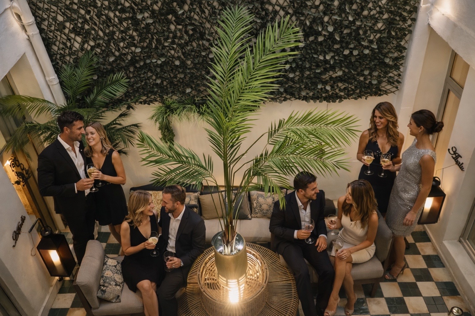 Inner Courtyard · Cocktail
